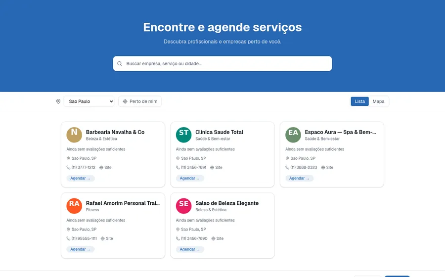 Marketplace integrado
